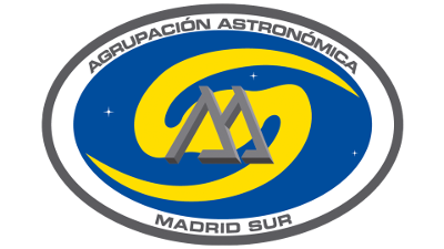 Logo de la Agrupación Astronómica de Madrid Sur